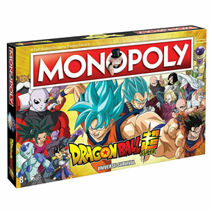 Hasbro Monopoly: Dragon Ball Super - Lauamäng 5053410004095