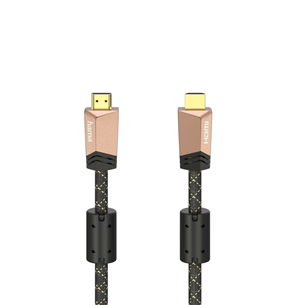 Hama Premium HDMI Cable with Ethernet, 1,5 m, black - Cable