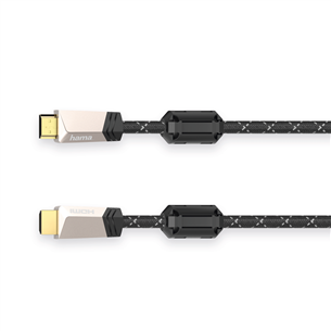Hama Premium HDMI Cable with Ethernet, 1,5 m, black - Cable