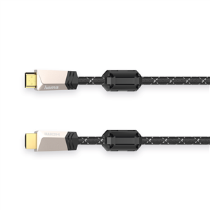 Hama Premium HDMI Cable with Ethernet, 1,5 m, must - Kaabel