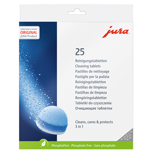 JURA, blister of 25 pcs - 3-phase cleaning tablets 25045