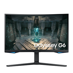 Samsung Odyssey G6, 27'', QHD, 240 Гц, изогнутый, LED VA, черный - Монитор