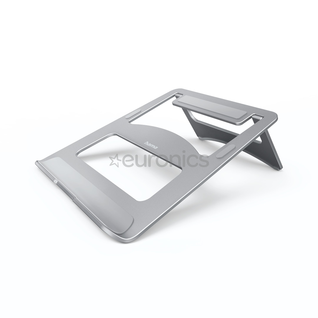 Hama Aluminium, silver - Notebook stand