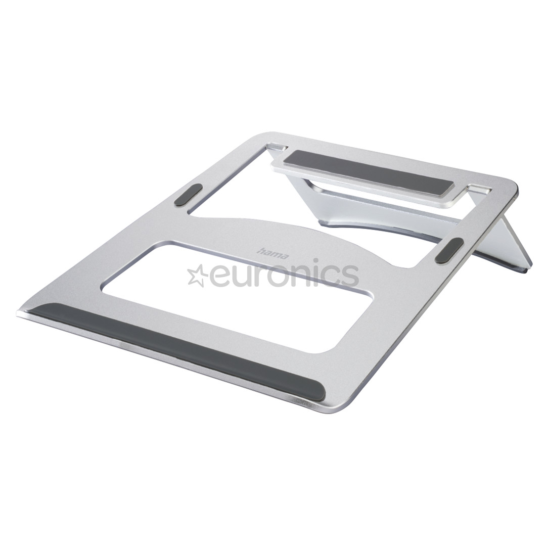Hama Aluminium, silver - Notebook stand