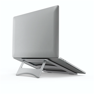 Hama Aluminium, silver - Notebook stand