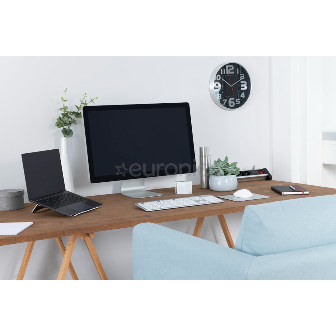 Hama Aluminium, silver - Notebook stand