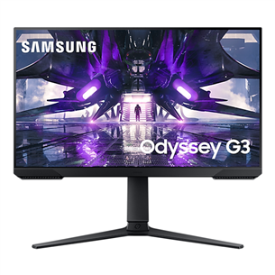 Samsung Odyssey G3, 24'', FHD, LED VA, 165 Hz, must - Monitor LS24AG320NUXEN