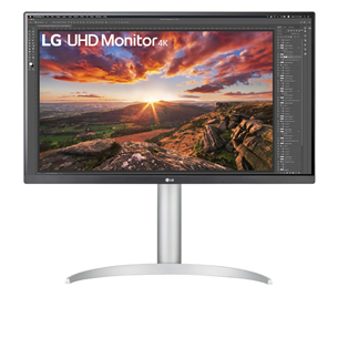 LG UP850N, 27'', UHD, LED IPS, USB-C, silver - Monitor