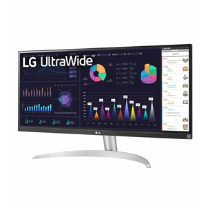 LG UltraWide WQ600-W, 29", FHD, LED IPS, 100 Hz, hõbedane - Monitor