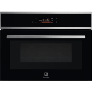 Electrolux, 42 L, 1000 W, inox - Built-in Compact Microwave Oven with Grill EVM8E08X