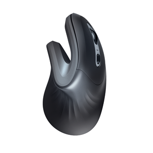 Trust Verro Ergonomic, black - Wireless Optical Mouse 23507