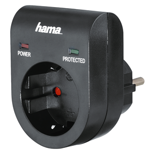 Hama Surge Protection, 1 гнездо - Сетевой фильтр