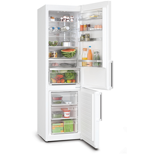 Bosch, NoFrost, 363 л, высота 203 см, белый - Холодильник, KGN39AWCT ...