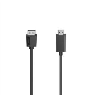 Hama Video Cable DisplayPort/HDMI, 1,5 м, черный - Видеокабель 00205144