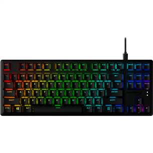 HyperX Alloy Origins Core PBT HX Blue, HyperX Blue, Clicky, US - Mehaaniline klaviatuur