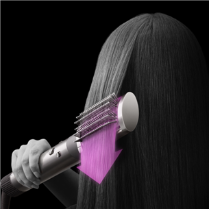 Dyson HS05 Airwrap Complete Long, 1300 W, lilla/roosa - Föön-koolutaja
