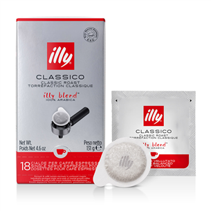 Illy Classico ESE, 18 порций - Кофейные подушечки