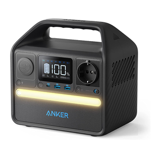 Anker Powerhouse 521, 256 Wh, 200 W, USB-C, black - Power station A1720311