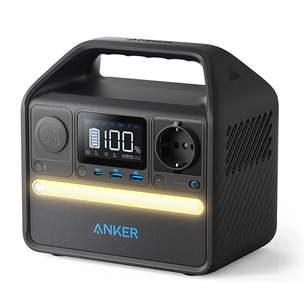 Anker Powerhouse 521, 256 Wh, 200 W, USB-C, must - Akujaam / akupank