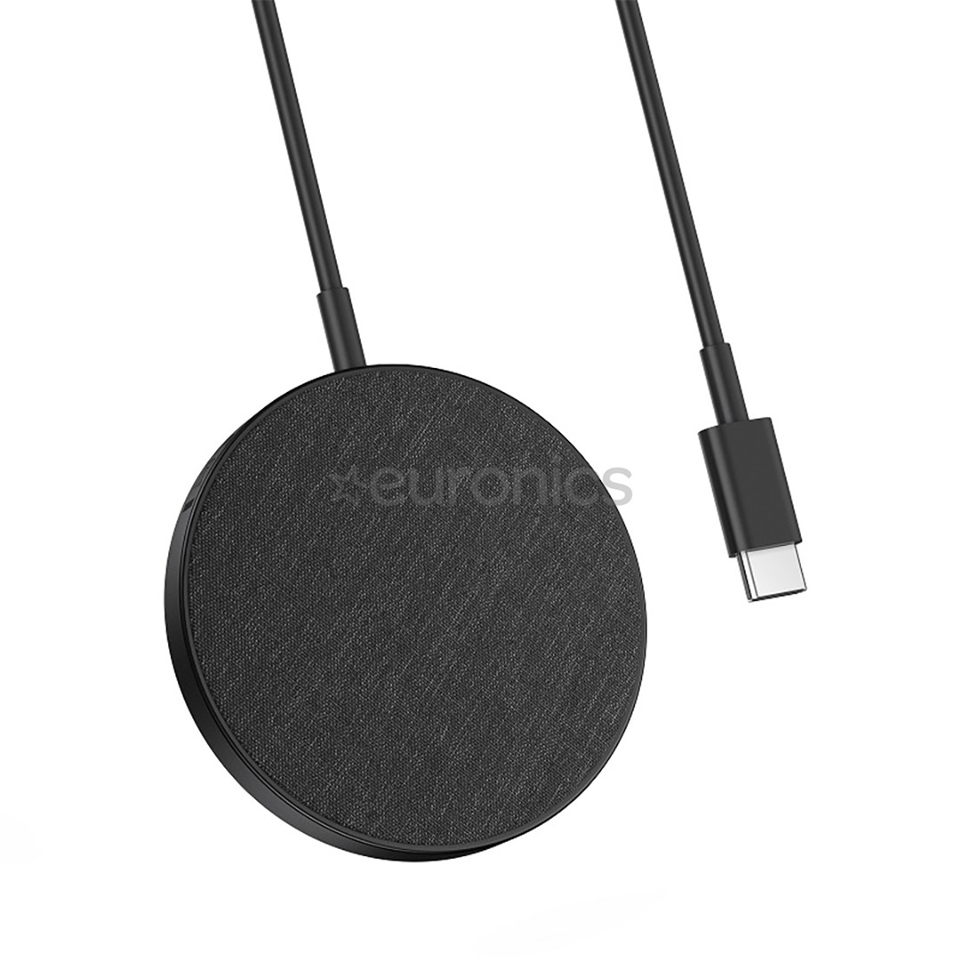 Anker PowerWave II Magnetic Pad, 7,5 W, kangas, hall - Juhtmevaba laadimisalus