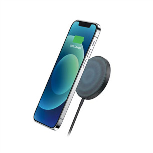 Anker PowerWave II Magnetic Pad, 7,5 W, kangas, hall - Juhtmevaba laadimisalus
