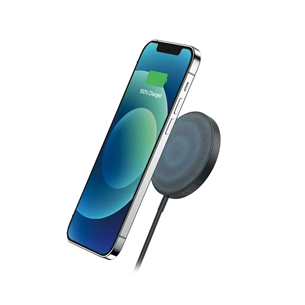 Anker PowerWave II Magnetic Pad, 7,5 W, kangas, hall - Juhtmevaba laadimisalus