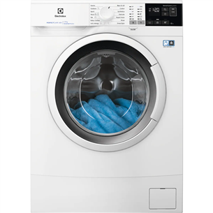 Electrolux, 7 kg, sügavus 44,9 cm, 1200 p/min, valge - Eestlaetav pesumasin EW6SN427WI