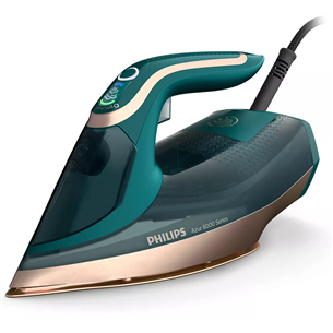 Philips Azur 8000, 3000 W, green/gold - Steam iron DST8030/70