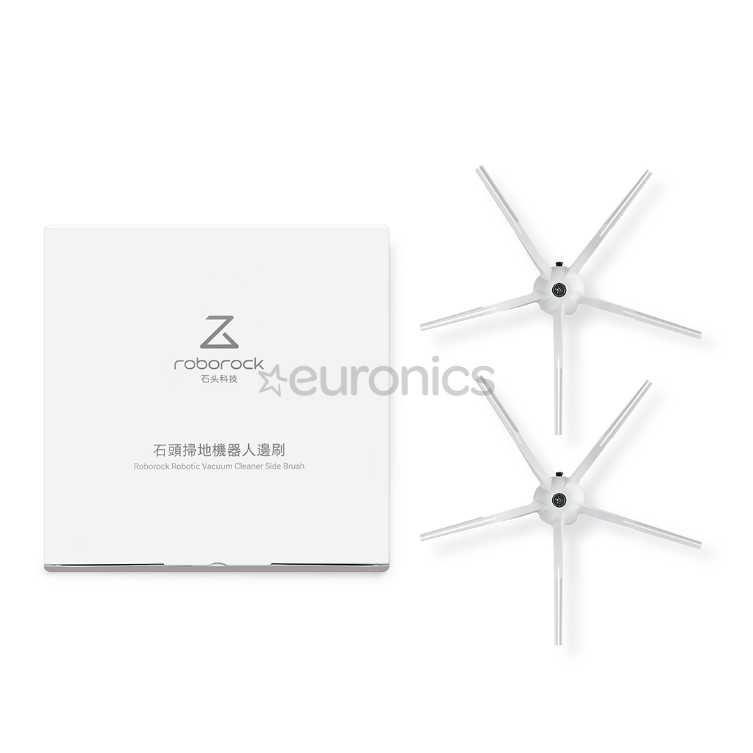 Roborock, white - Side brushes for robot vacuum cleaner
