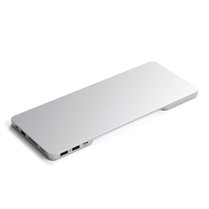 Satechi USB-C Slim Dock for 24'' iMac, серебристый - Док-станция