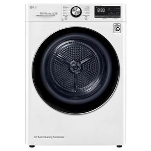 LG, 9 кг, глубина 61,5 см - Сушильная машина RC90V9AV3Q.BBWQKMR
