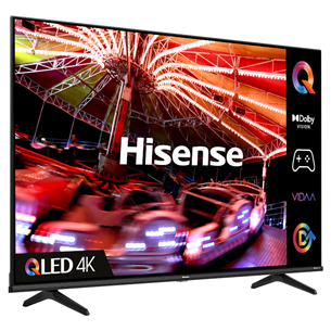 Hisense E7HQ, 43'', Ultra HD, QLED, черный - Телевизор 43E7HQ