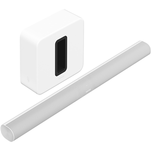 Sonos Arc + Sub, valge - Soundbar komplekt ARCSUBWHT