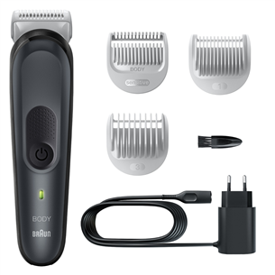 Braun Body groomer 3, black - Body groomer