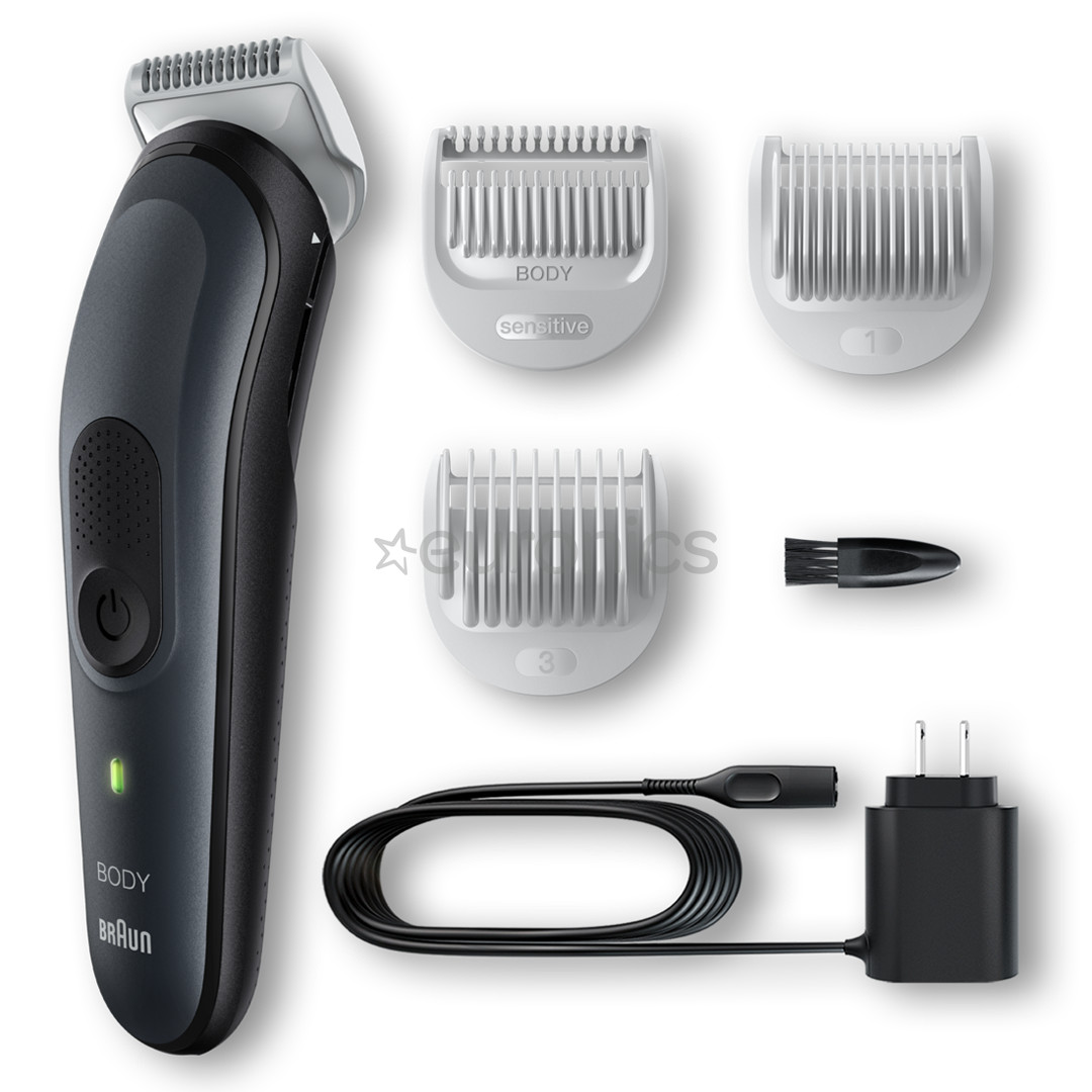 Braun Body groomer 3, black - Body groomer