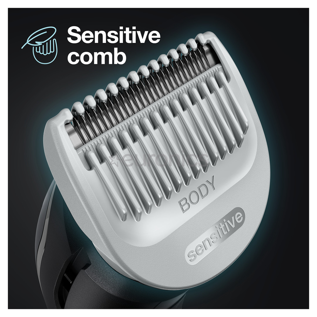 Braun Body groomer 3, black - Body groomer