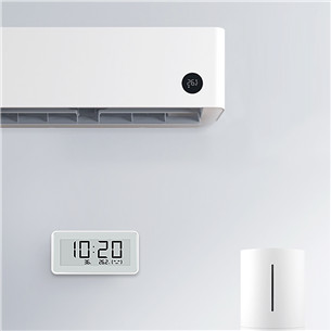 Xiaomi Mi Temperature and Humidity Monitor Clock, valge - Temperatuuri ja niiskusmonitor kellaga