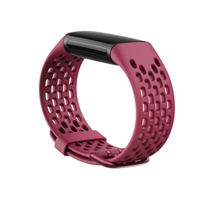 Fitbit Sport Band Charge 5, small, punane - Kellarihm