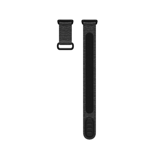 Fitbit Hook & Loop Band Charge 5, large, charcoal - Watch band