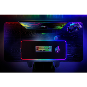 Razer Strider Chroma, RGB, black - Mouse Pad