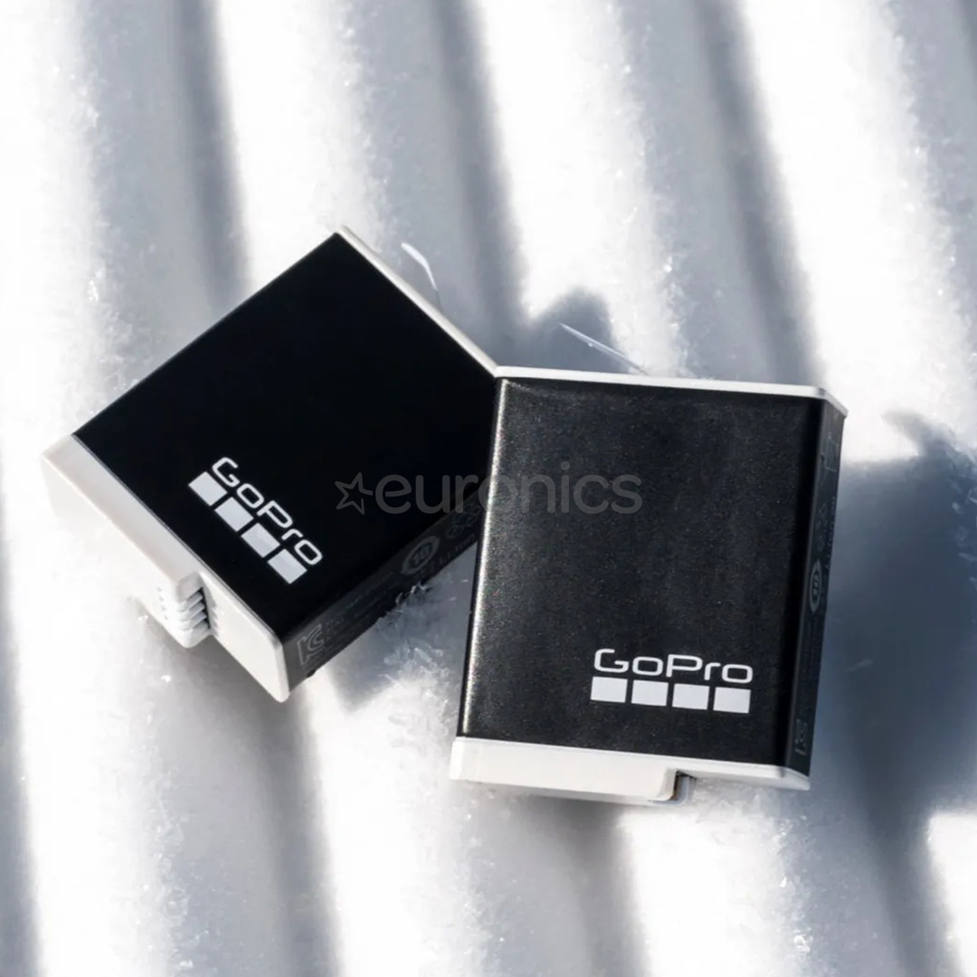 GoPro Enduro Rechargeable Battery 2-Pack, HERO9/10/11/12 - Aku
