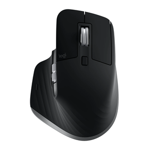 Logitech MX Master 3S, silent, black - Wireless Mouse for Mac