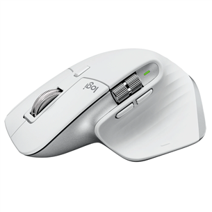 Logitech MX Master 3S, silent, gray - Wireless Optical Mouse for Mac