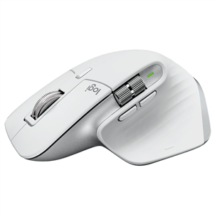 Logitech MX Master 3S, vaikne, hall - Juhtmevaba optiline hiir Macile