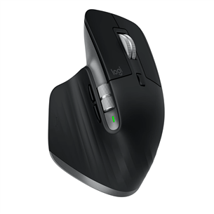 Logitech MX Master 3S, vaikne, must - Juhtmevaba hiir Macile