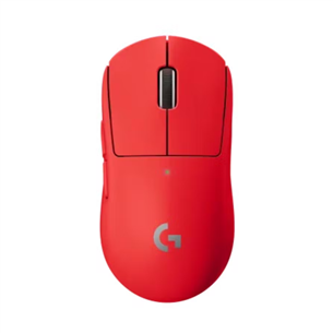 Logitech G Pro X, red - Wireless Optical Mouse