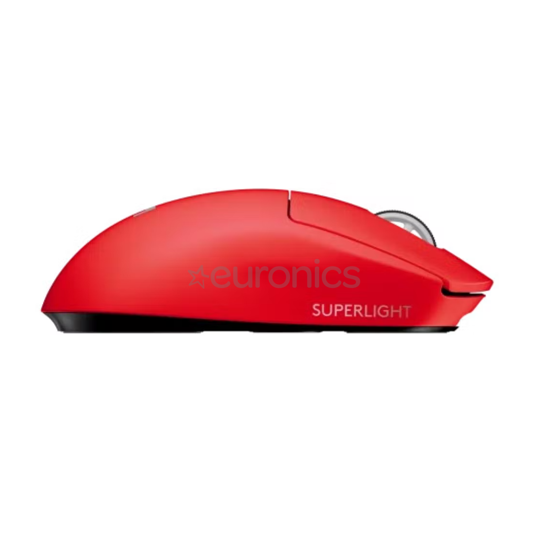 Logitech G Pro X, red - Wireless mouse