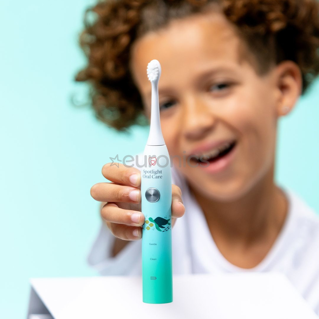 Spotlight Sonic, голубой - Электрическая детская зубная щетка
