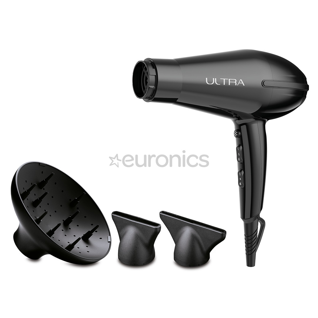 GA.MA Ultra, 2200 W, black - Hair dryer
