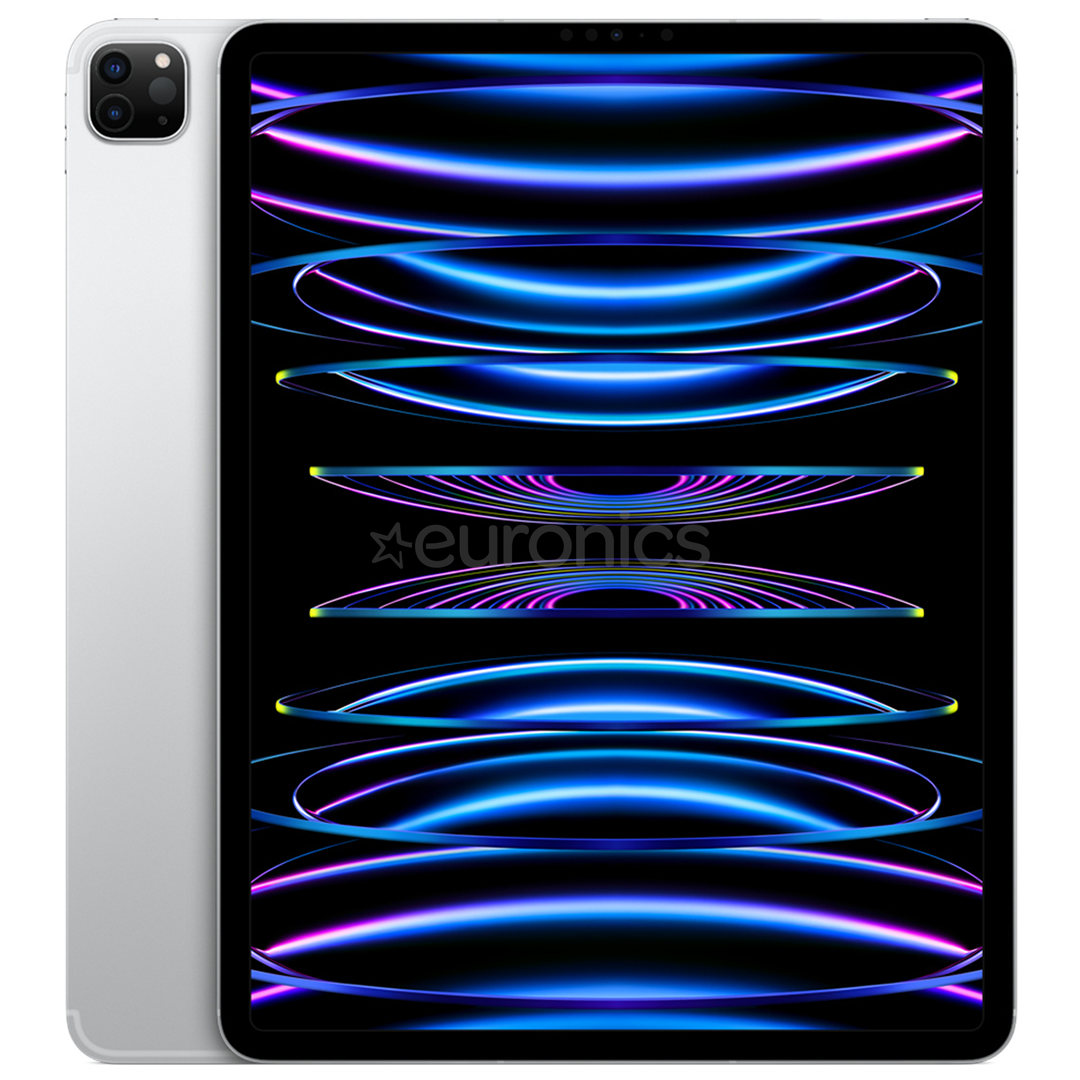 Apple iPad Pro 12,9'' (2022), 128 GB, WiFi + LTE, hõbedane - Tahvelarvuti
